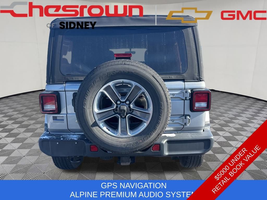 Used 2018 Jeep Wrangler Unlimited Sahara image 4