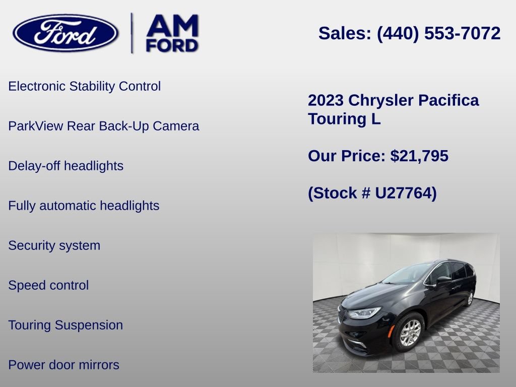 Used 2023 Chrysler Pacifica Touring-L FWD image 18