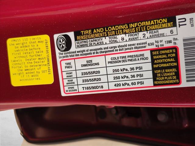 Certified 2020 Toyota Highlander Limited FWD image 14
