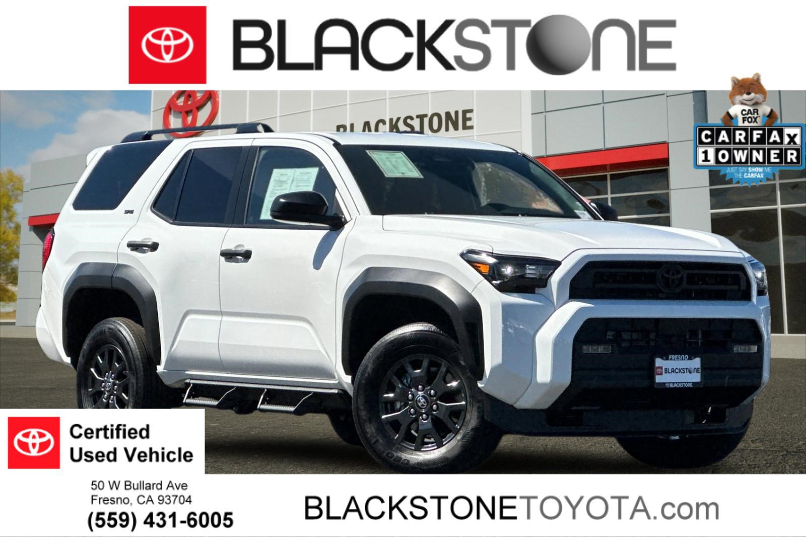Certified 2026 Toyota 4Runner SR5