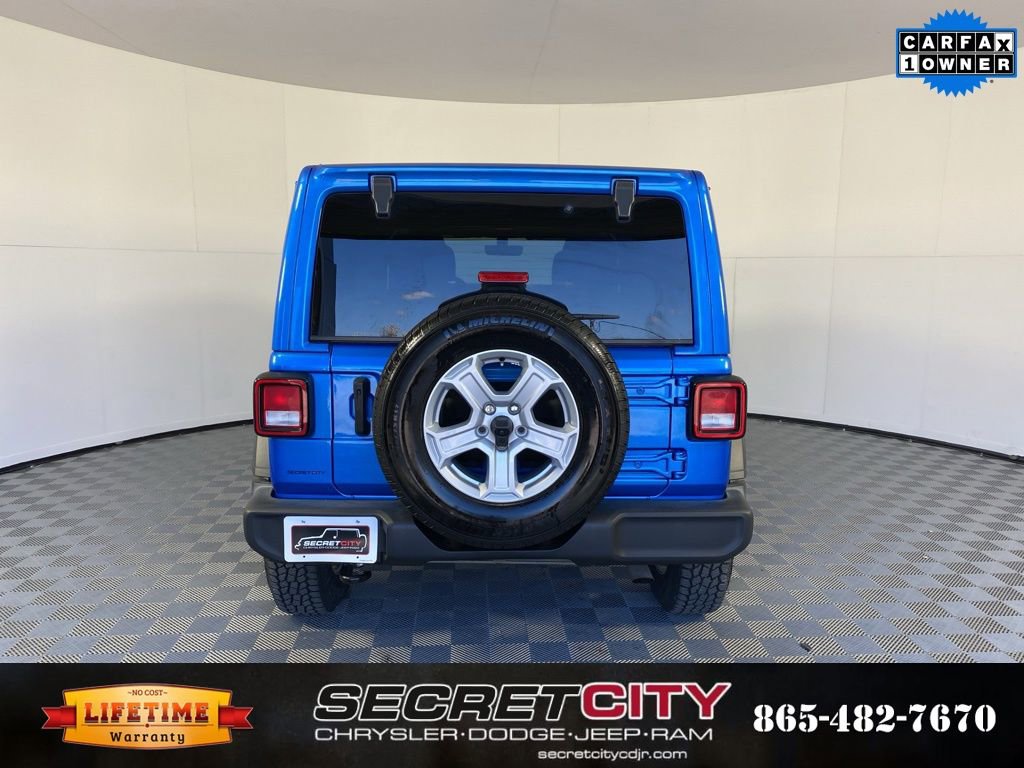 Used 2022 Jeep Wrangler Unlimited Sport w/ Sun And Sound Package image 6