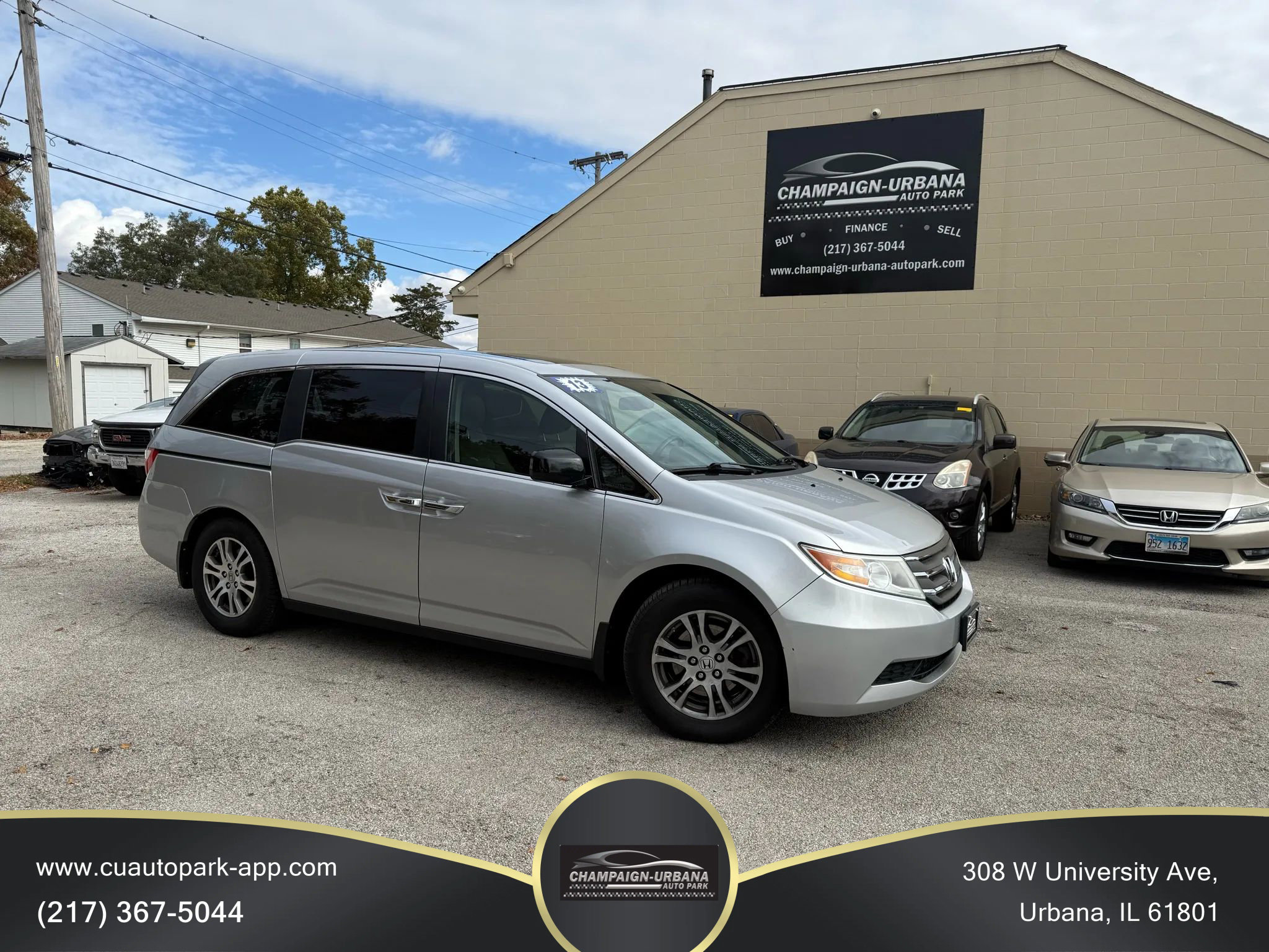 Used 2013 Honda Odyssey EX-L