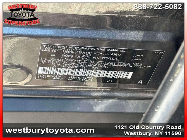 Used 2022 Toyota RAV4 XLE w/ Convenience Package AWD/4WD image 20