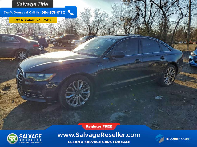 Used 2012 Audi A6 3.0T Premium Plus AWD/4WD image 1