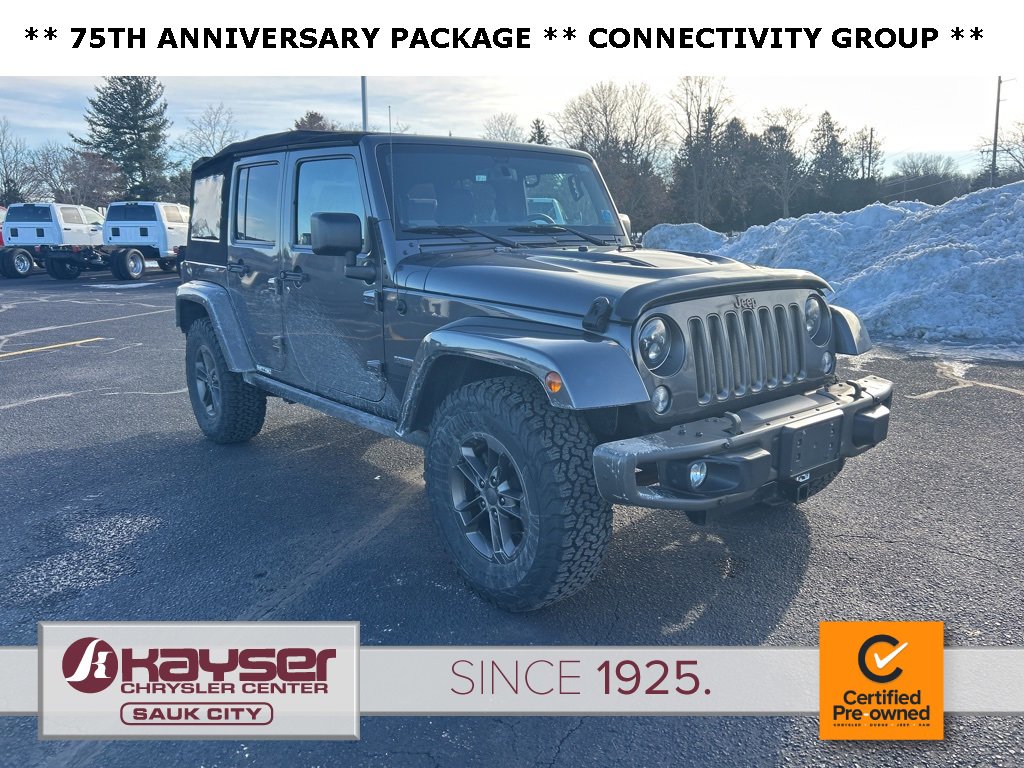 Used 2016 Jeep Wrangler Unlimited Sahara