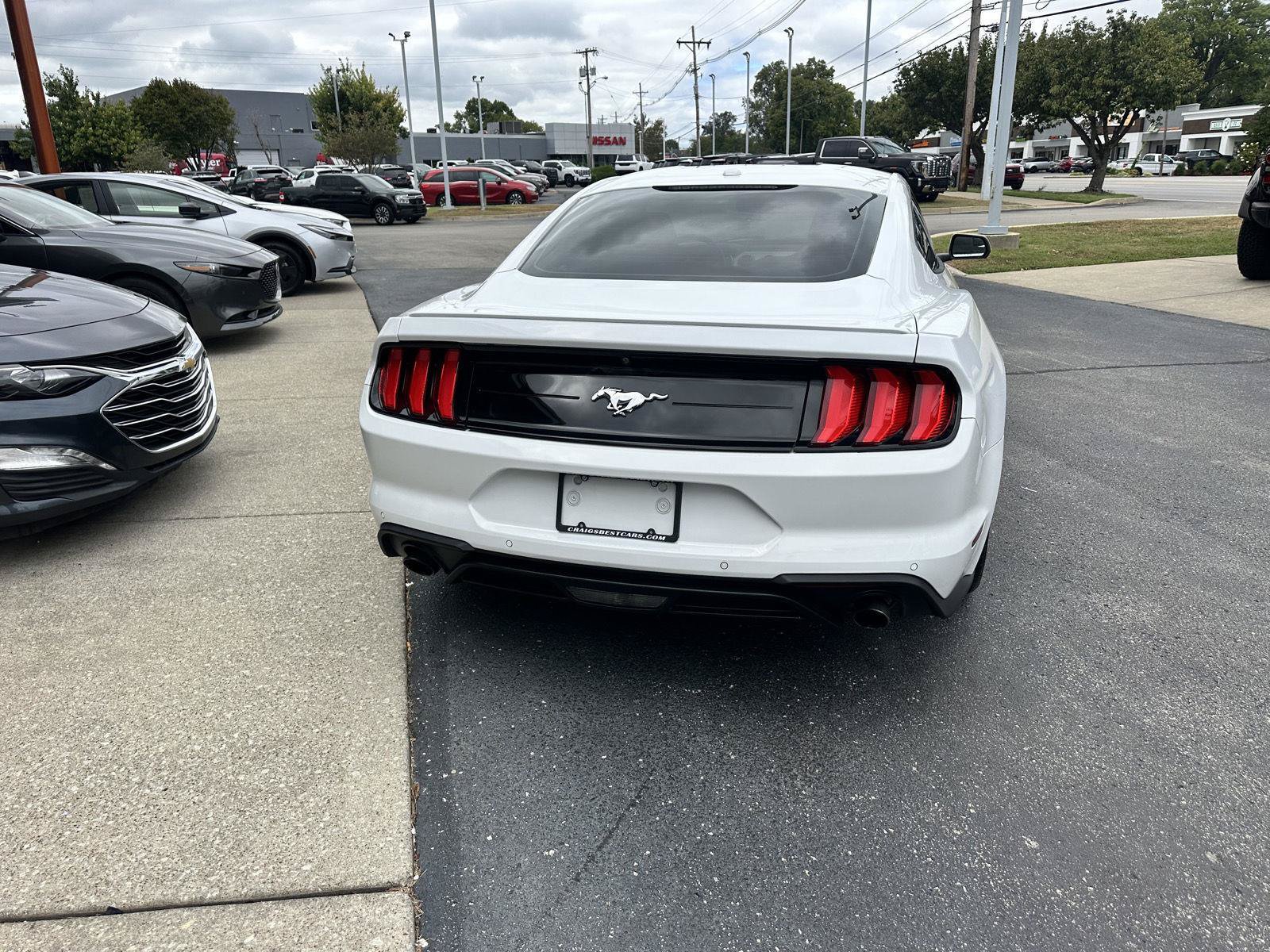 Used 2018 Ford Mustang Premium w/ Wheel & Stripe Package RWD image 4