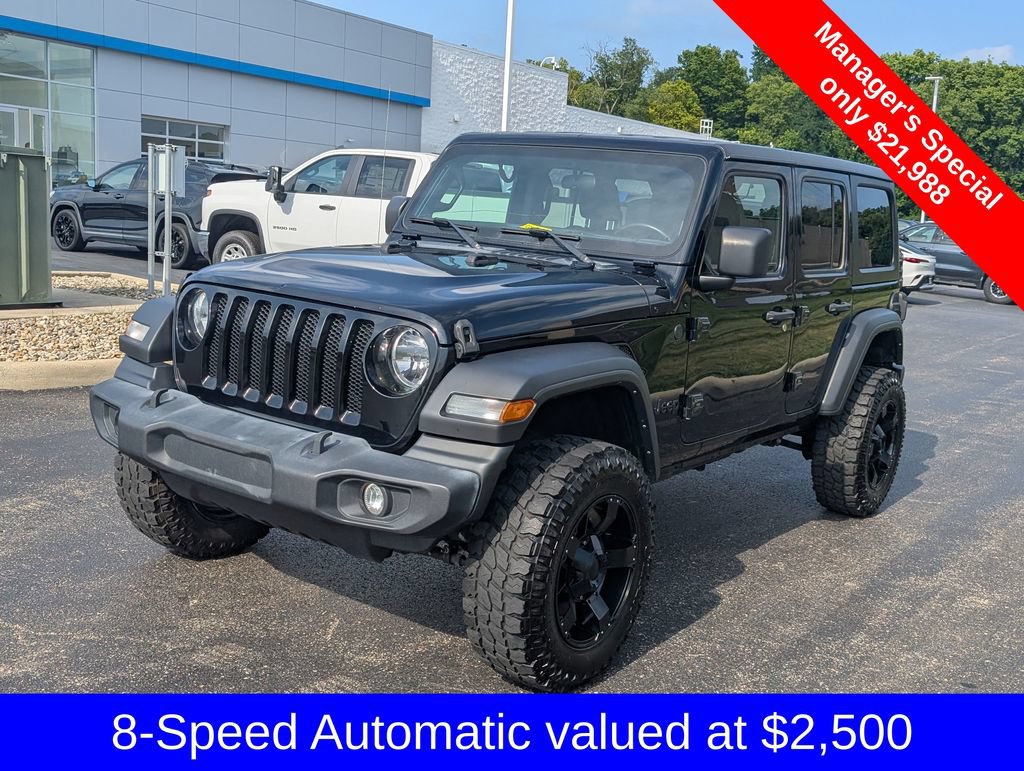 Used 2022 Jeep Wrangler Unlimited Sport AWD/4WD image 4