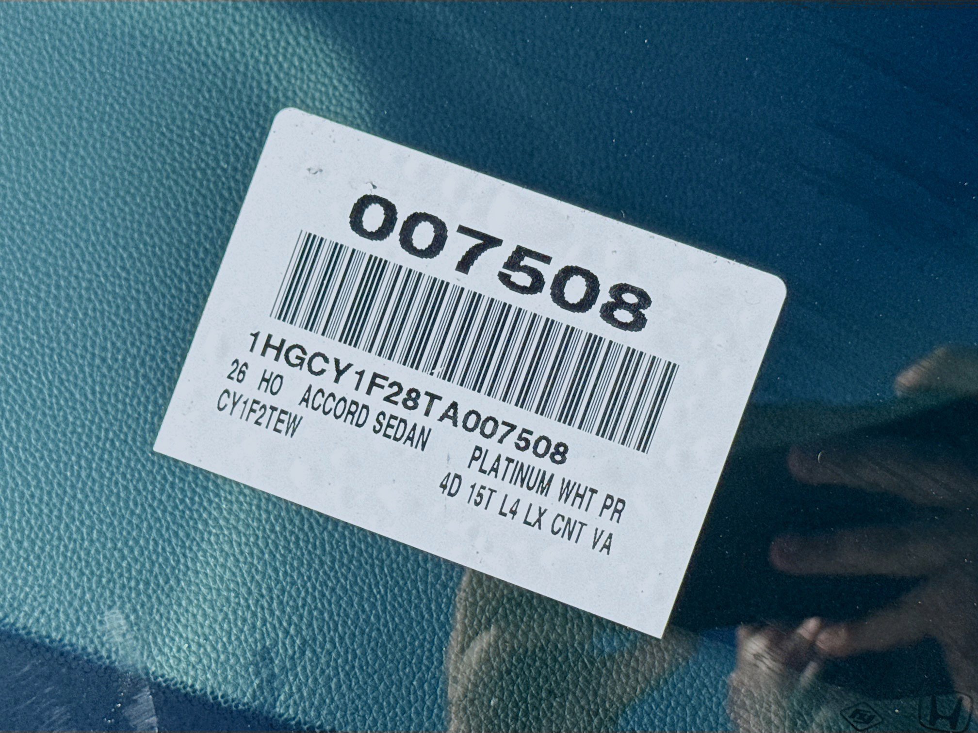 New 2026 Honda Accord LX image 27