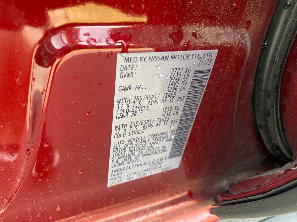 Used 2024 Nissan Frontier SL w/ Technology Package image 15