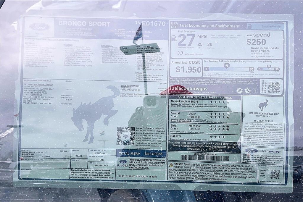 New 2025 Ford Bronco Sport Outer Banks w/ Outer Banks Tech Package+ image 14