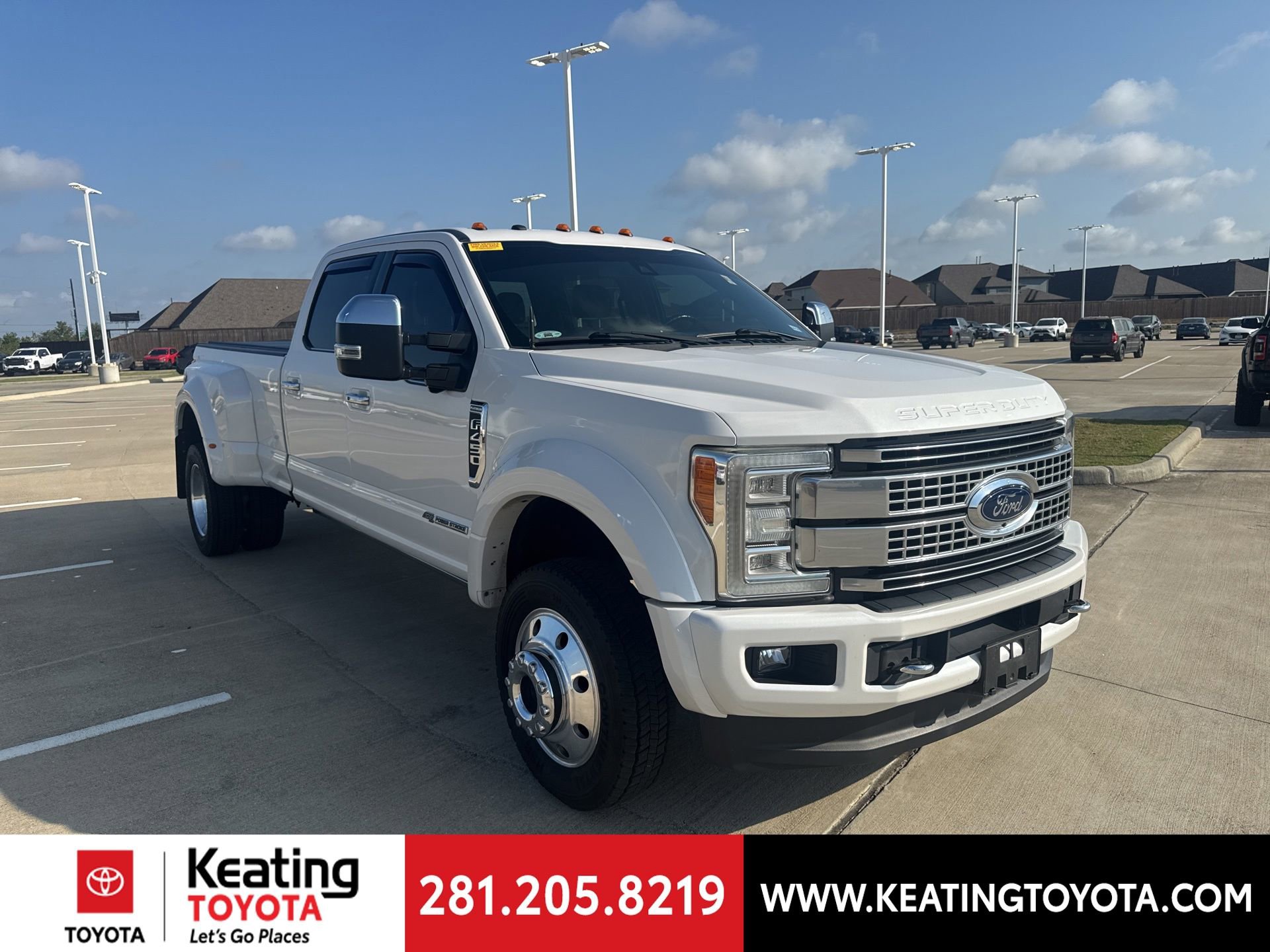 Used 2017 Ford F450 Platinum w/ Platinum Ultimate Package