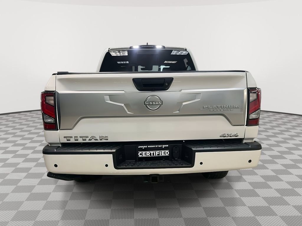 Certified 2023 Nissan Titan Platinum Reserve w/ Off Road Protection Package image 4
