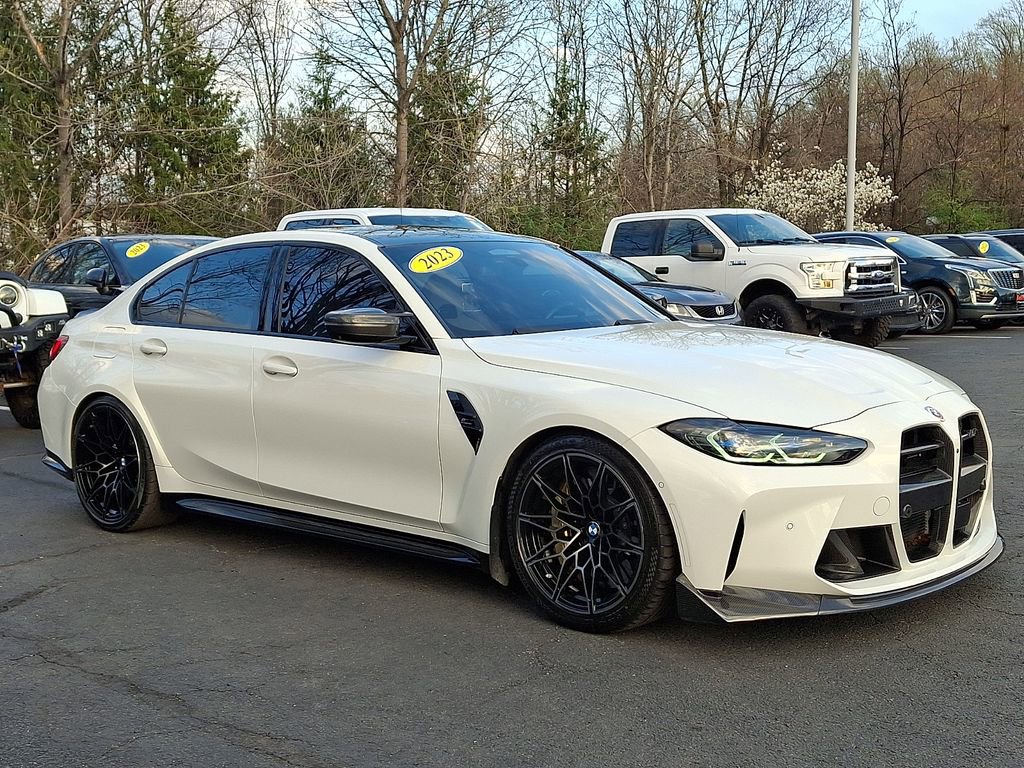 Used 2023 BMW M3 Competition w/ M Carbon Exterior Package image 2