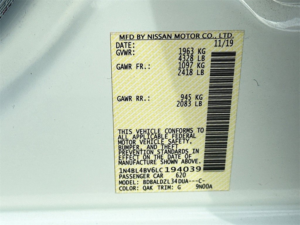 Used 2020 Nissan Altima 2.5 S image 27