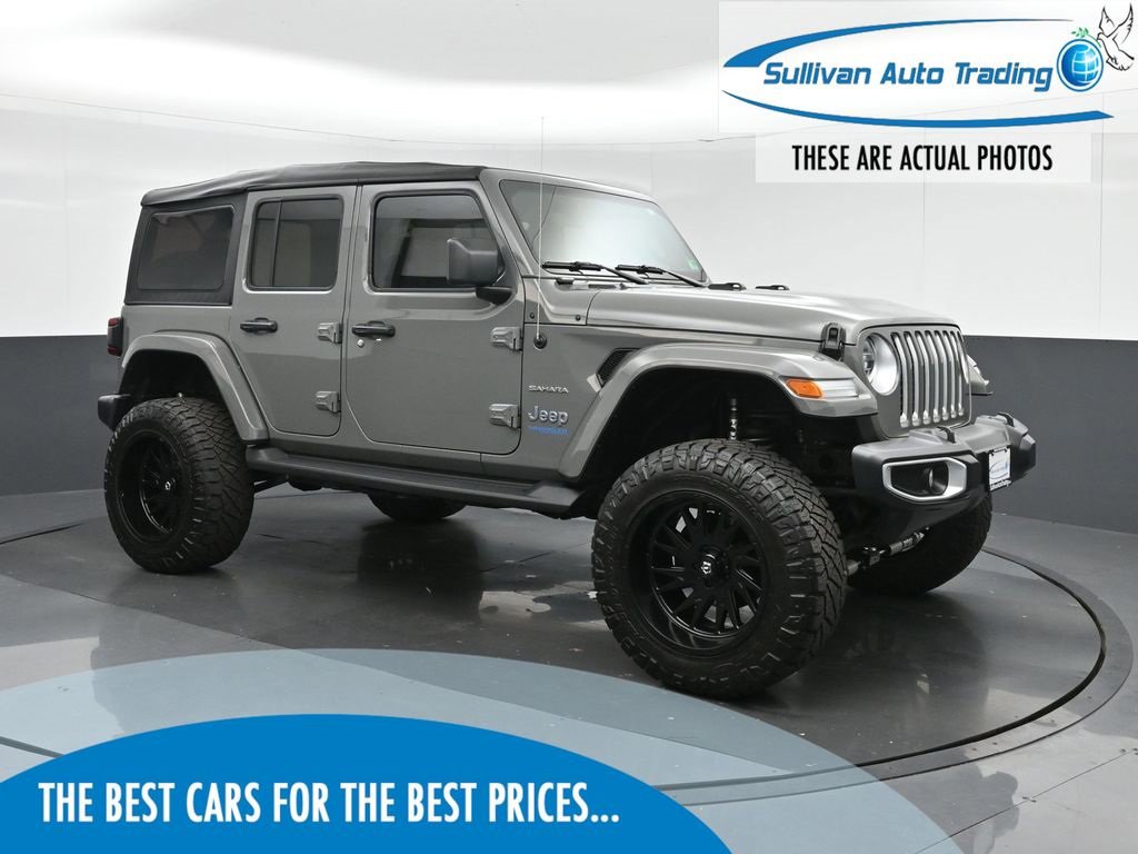 Used 2021 Jeep Wrangler Unlimited Sahara 4xe w/ Cold Weather Group