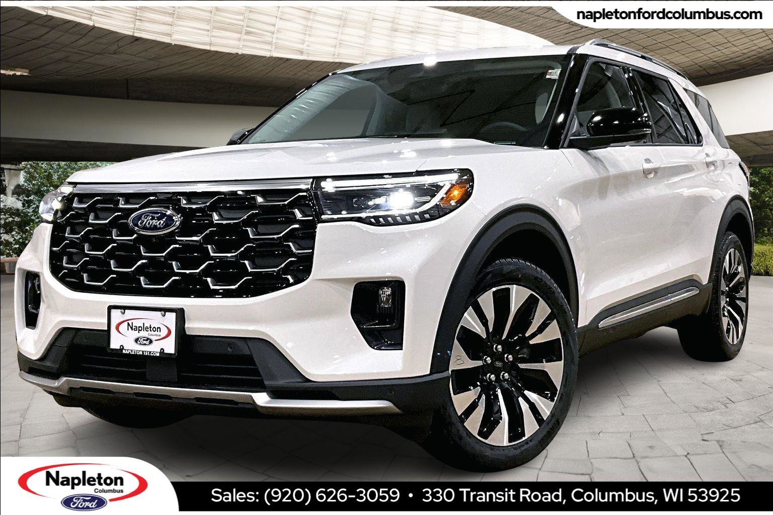 New 2026 Ford Explorer Platinum w/ LUX Leather Package image 1