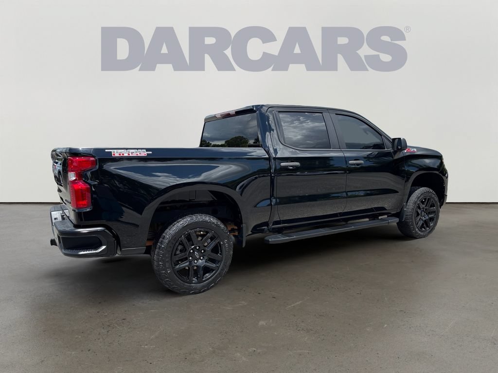 Used 2022 Chevrolet Silverado 1500 Custom Trail Boss w/ LPO, Dark Essentials Package AWD/4WD image 7