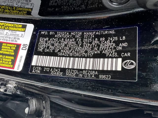 Used 2024 Lexus ES 350 350 image 42