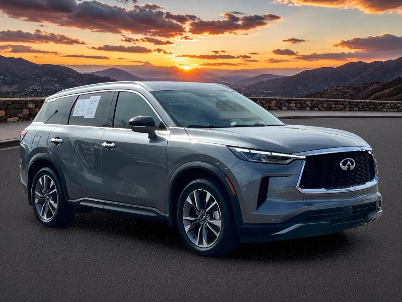 Certified 2022 INFINITI QX60 Luxe w/ Vision Package AWD/4WD image 7