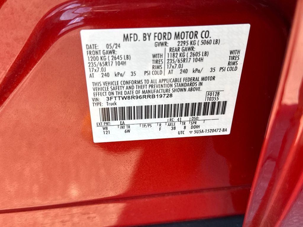 Certified 2024 Ford Maverick Tremor w/ Tremor Off-Road Package image 18