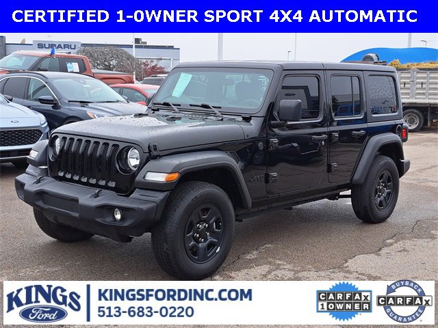Used 2023 Jeep Wrangler Sport image 1