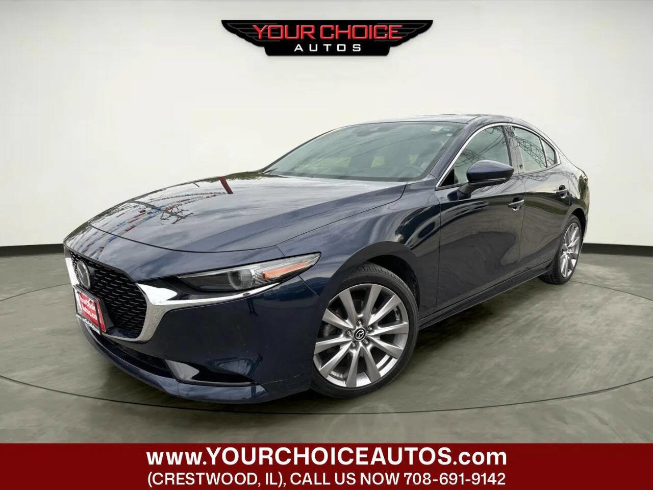 Used 2019 MAZDA MAZDA3 AWD Sedan w/ Premium Package image 1