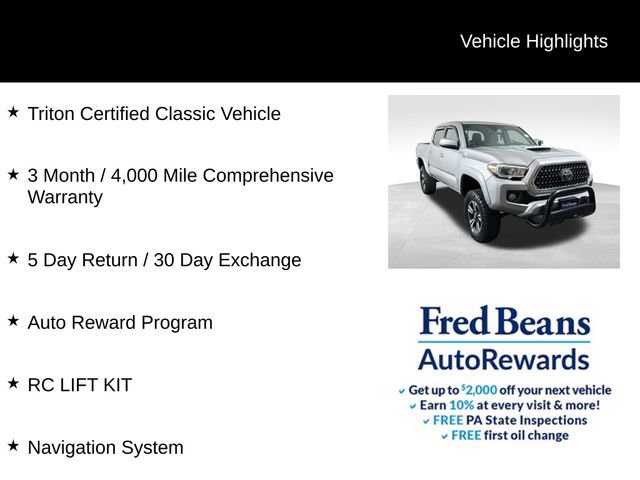 Used 2019 Toyota Tacoma TRD Sport w/ Technology Package AWD/4WD image 5