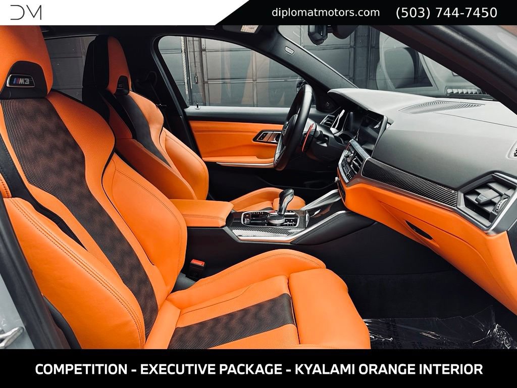 Used 2022 BMW M3 Competition w/ Executive Package AWD/4WD image 20