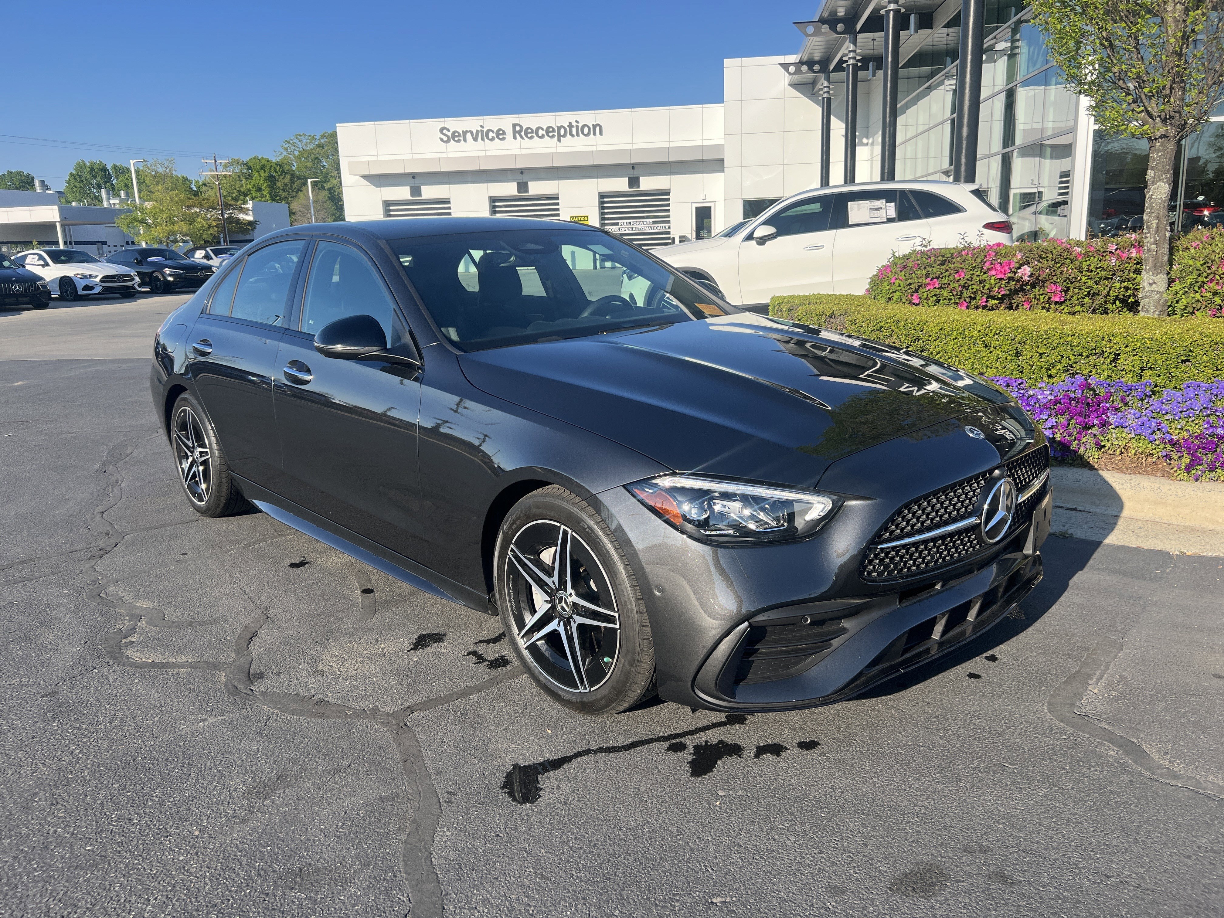 Certified 2023 Mercedes-Benz C 300 4MATIC Sedan w/ AMG Line w/ Night Package image 2