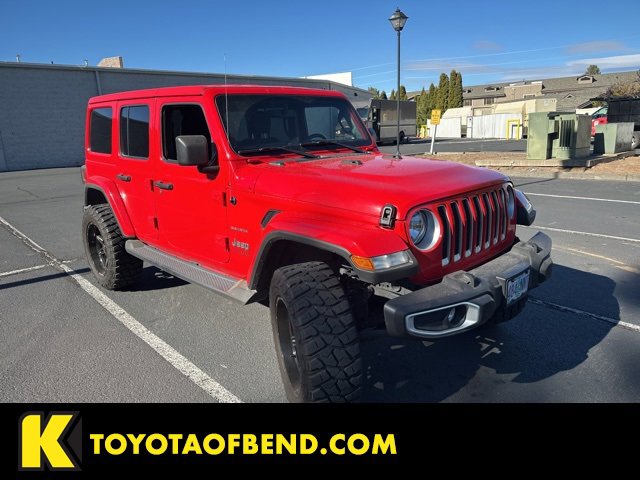 Used 2020 Jeep Wrangler Unlimited Sahara w/ Uconnect 4C Nav & Sound Group