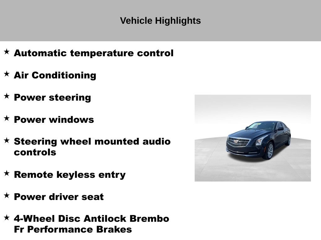 Used 2018 Cadillac ATS 2.0T AWD Sedan image 27