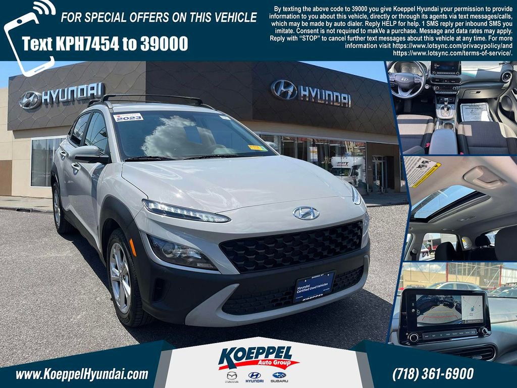 Certified 2023 Hyundai Kona SEL w/ Convenience Package AWD/4WD image 1