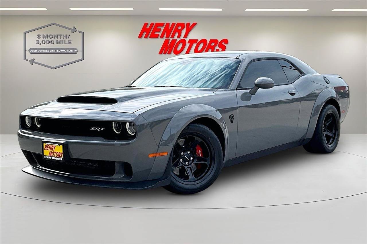 Used 2018 Dodge Challenger SRT Demon w/ Leather Front Seat Group RWD image 3
