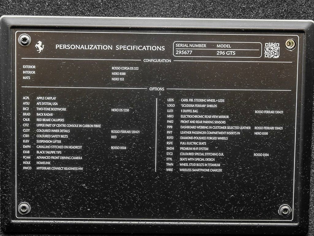 Certified 2023 Ferrari 296 GTS image 31