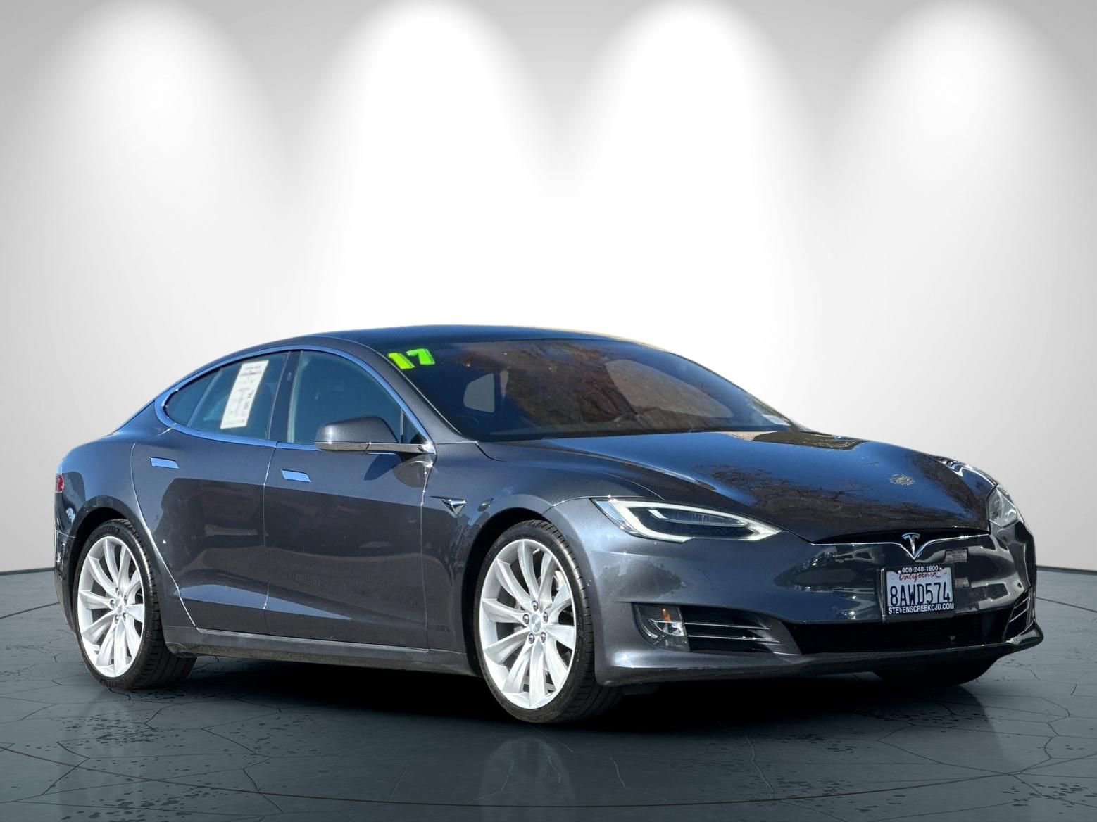 Used 2017 Tesla Model S 75D AWD/4WD image 2
