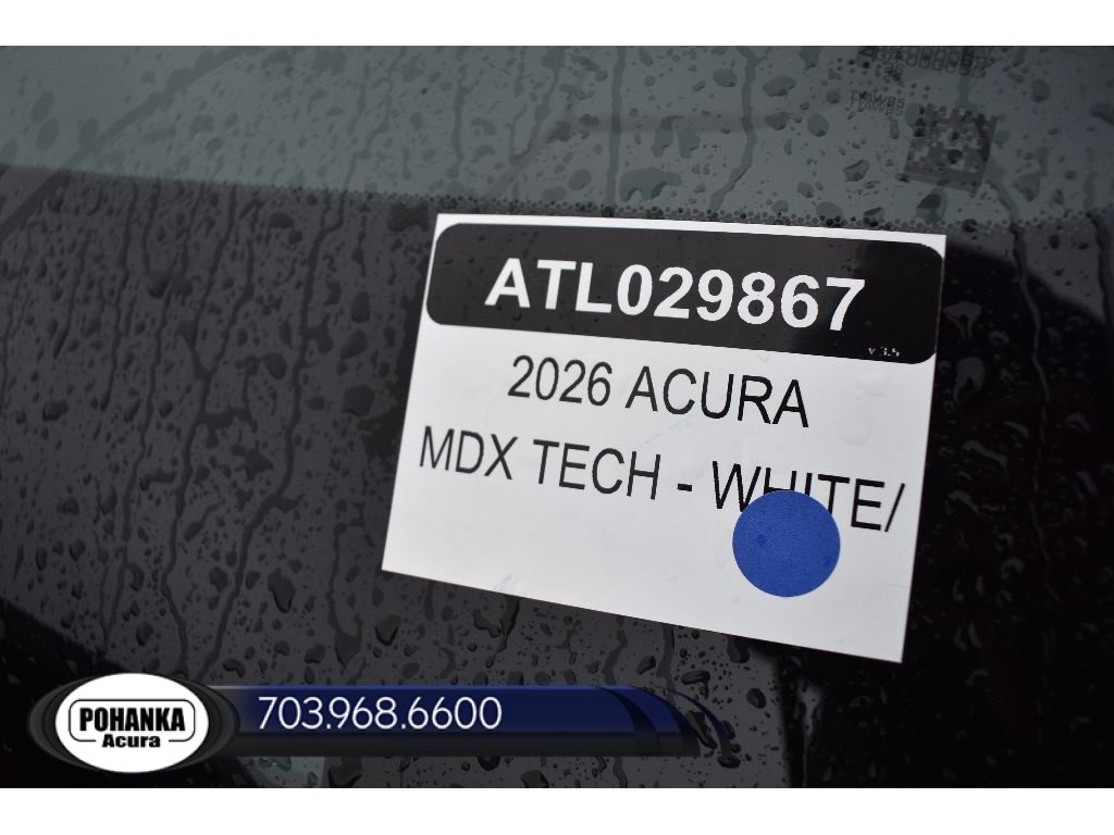 New 2026 Acura MDX w/ Technology Package AWD/4WD image 38