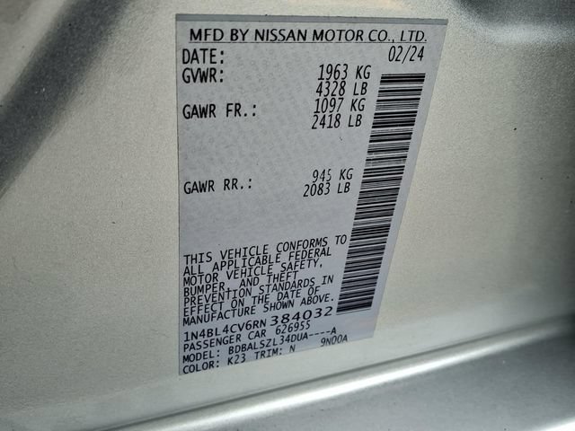 Used 2024 Nissan Altima 2.5 SR FWD image 22