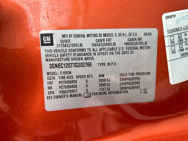 Used 2007 Chevrolet Avalanche LTZ w/ LTZ Preferred Equipment Group RWD image 17