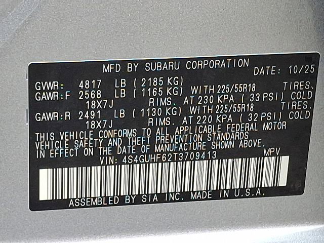 New 2026 Subaru Crosstrek 2.5i Sport w/ Crosstrek Mirror Package image 17