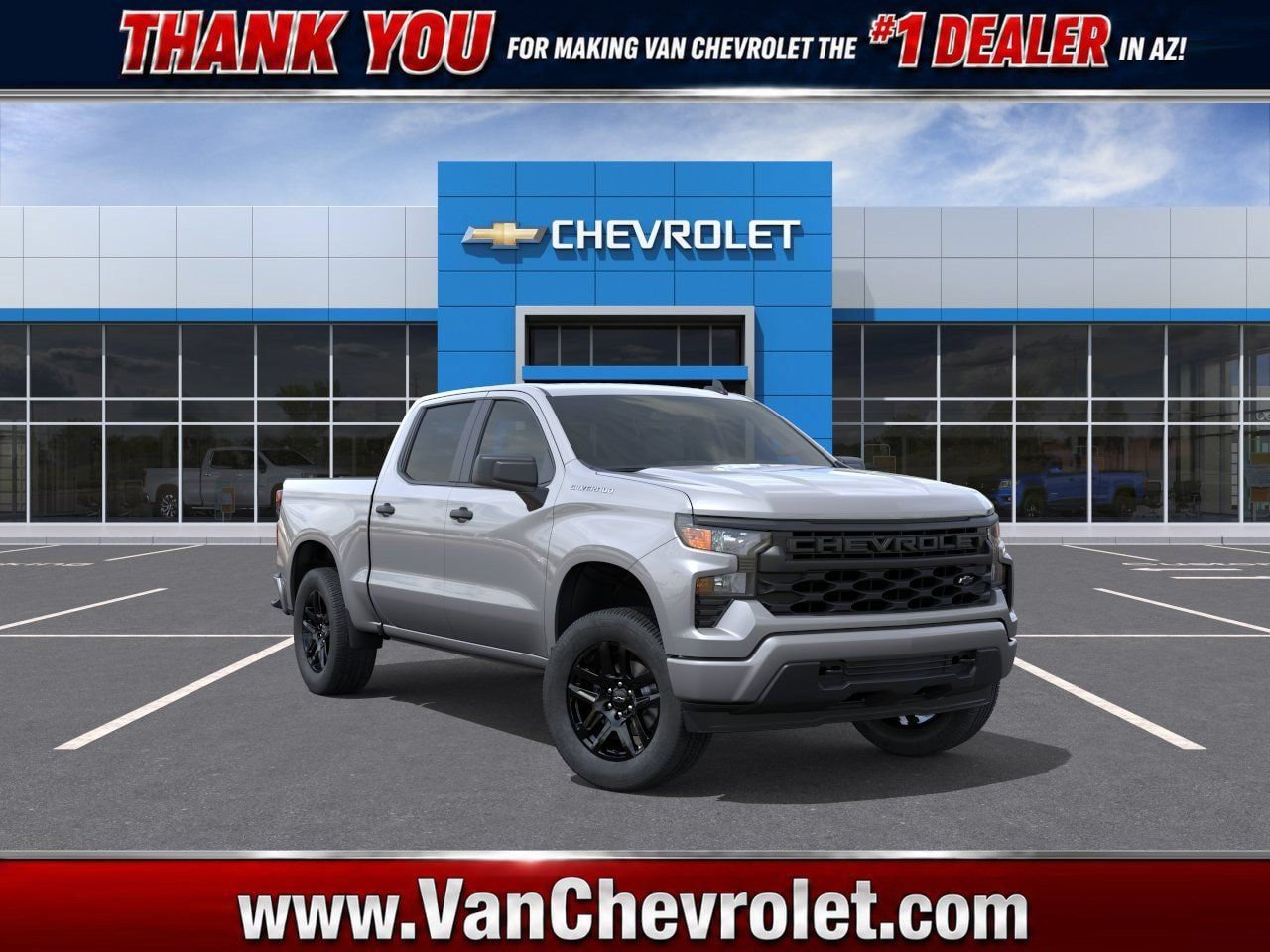 New 2026 Chevrolet Silverado 1500 Custom RWD image 1