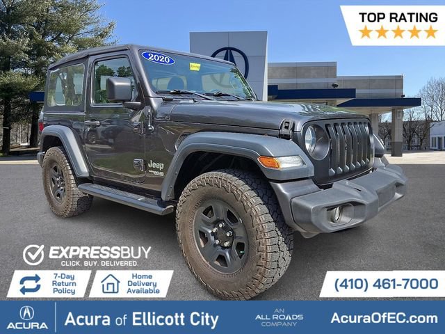 Used 2020 Jeep Wrangler Sport AWD/4WD image 1
