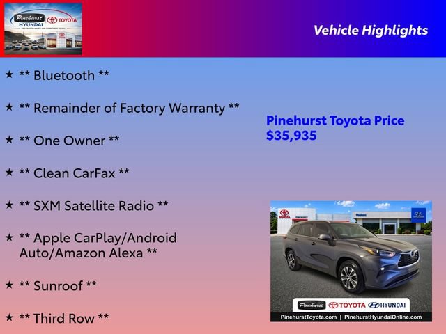 Used 2023 Toyota Highlander XLE FWD image 16