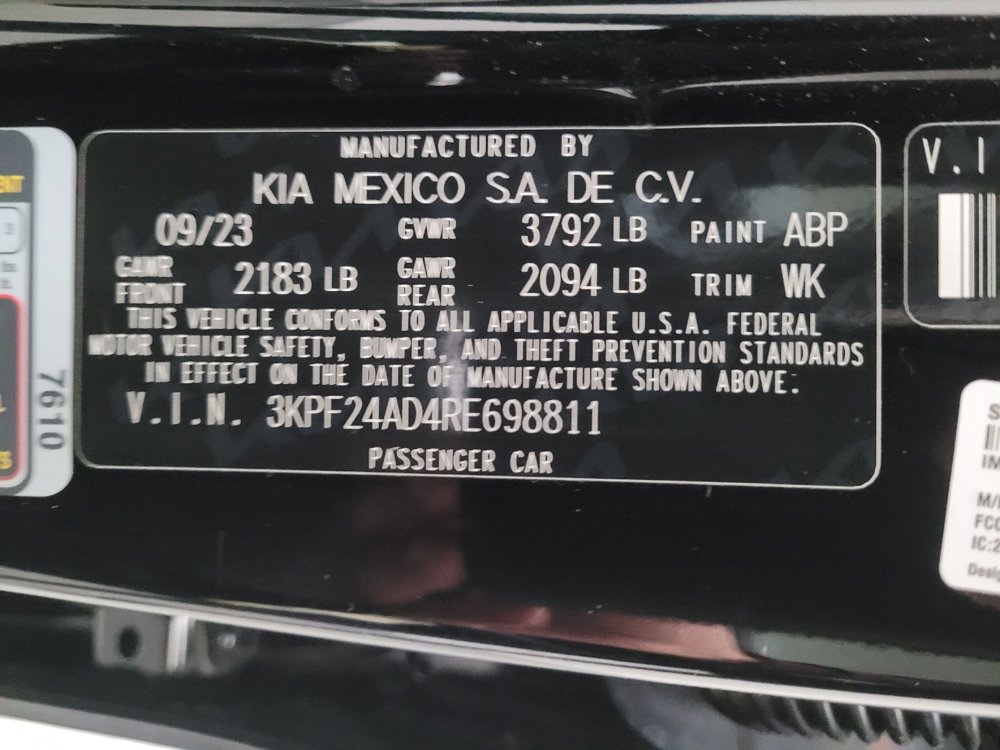 Used 2024 Kia Forte LXS w/ LXS Technology Package FWD image 33