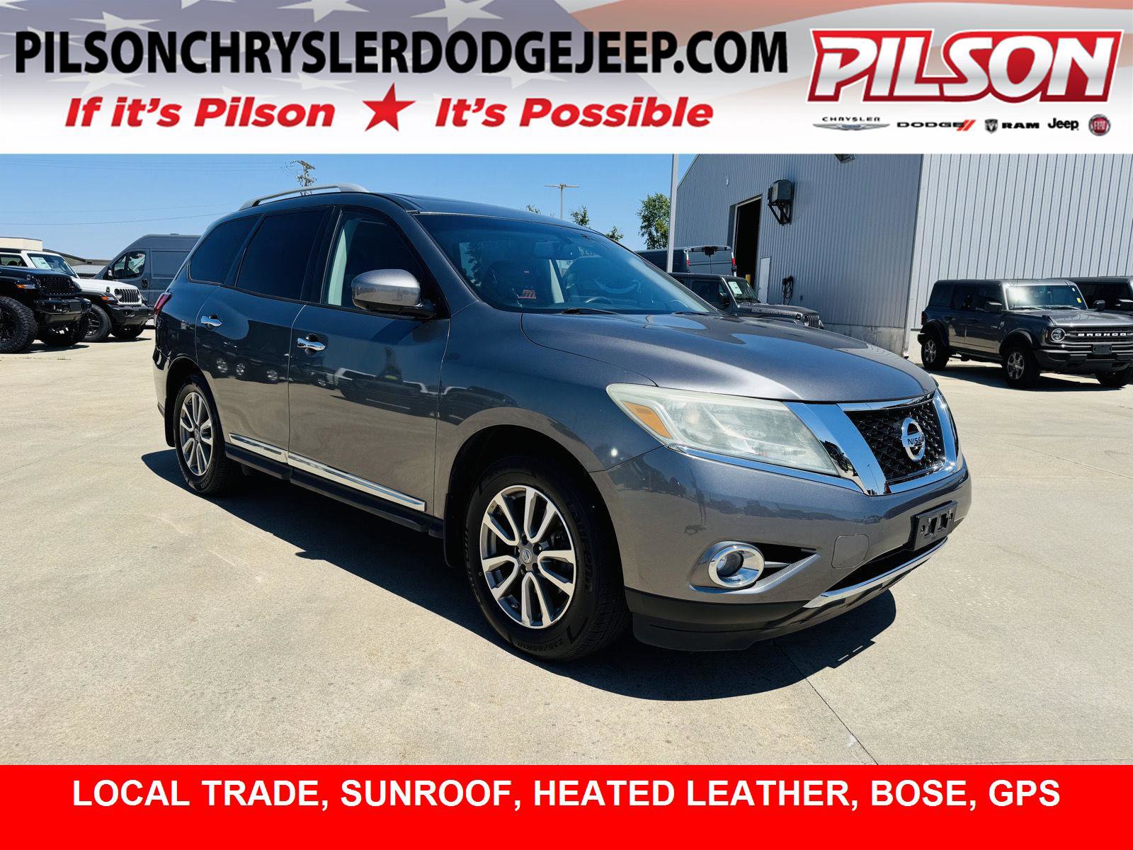 Used 2015 Nissan Pathfinder SL w/ SL Premium Package AWD/4WD image 1