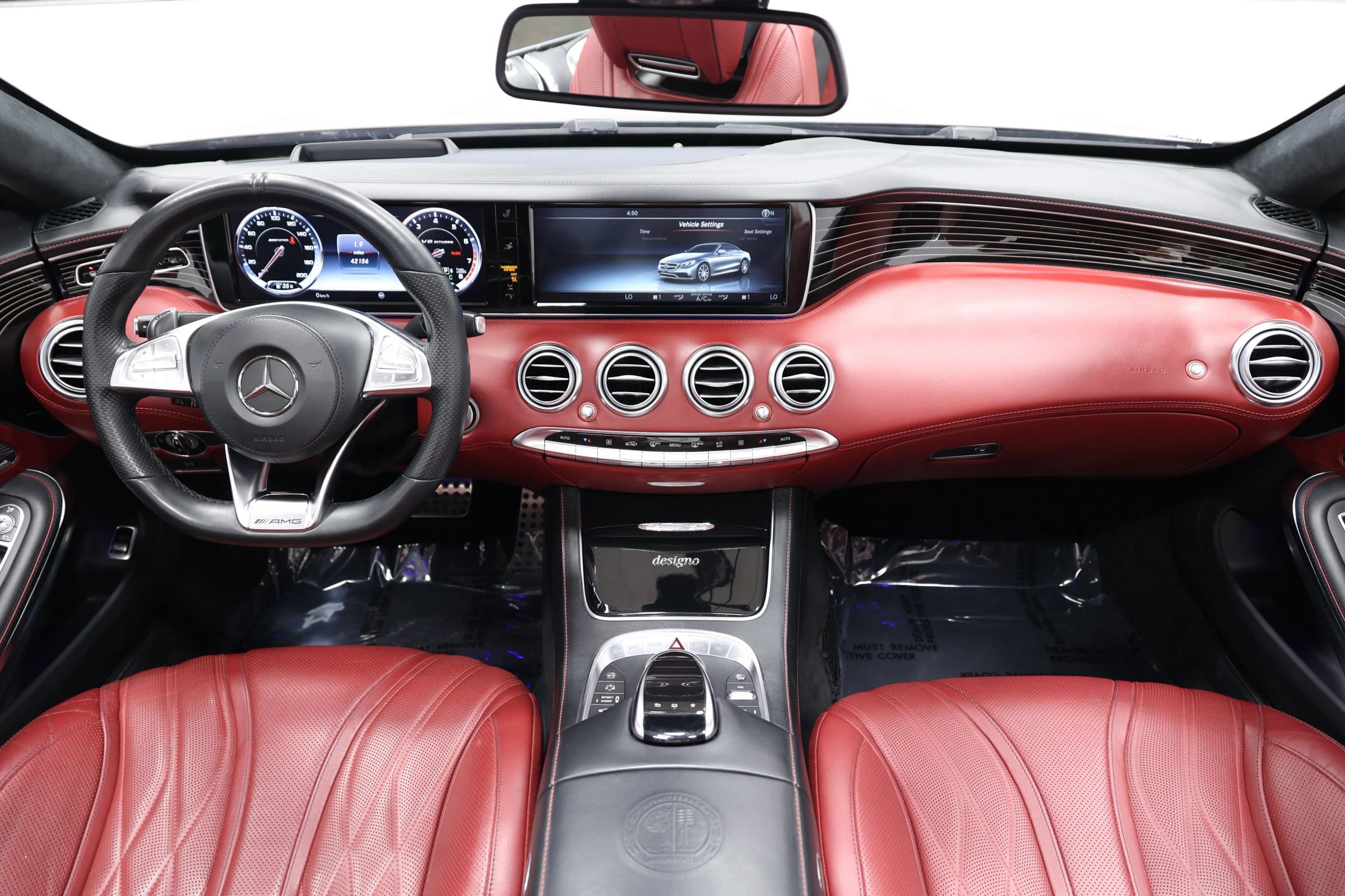 Used 2017 Mercedes-Benz S 63 AMG 4MATIC Cabriolet w/ Carbon Fiber Package image 45