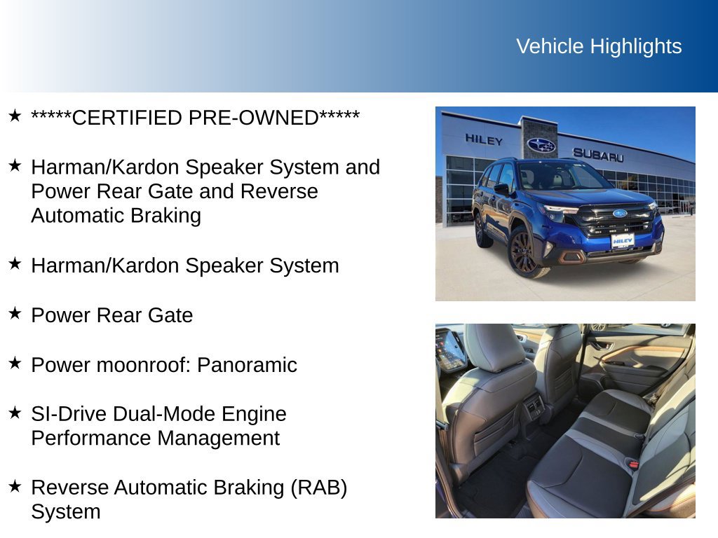 Used 2026 Subaru Forester Sport AWD/4WD image 5