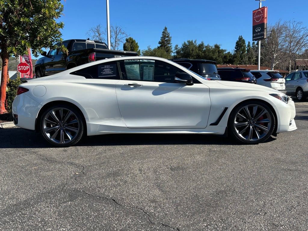 Used 2022 INFINITI Q60 Red Sport 400 w/ Cargo Package image 2