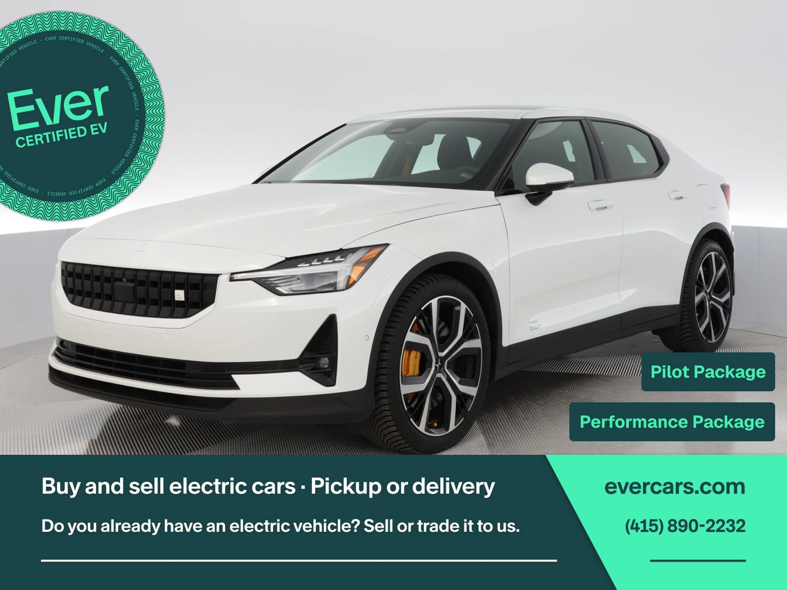 Used 2023 Polestar Polestar 2 w/ Pilot Pack AWD/4WD image 1