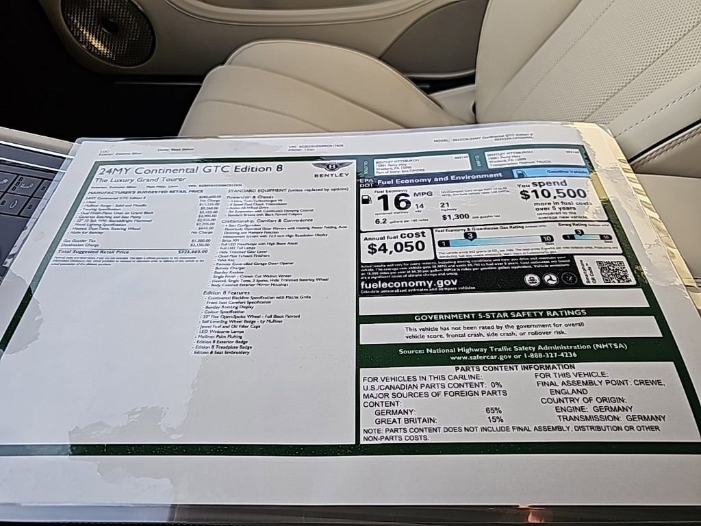 New 2024 Bentley Continental GT V8 image 47