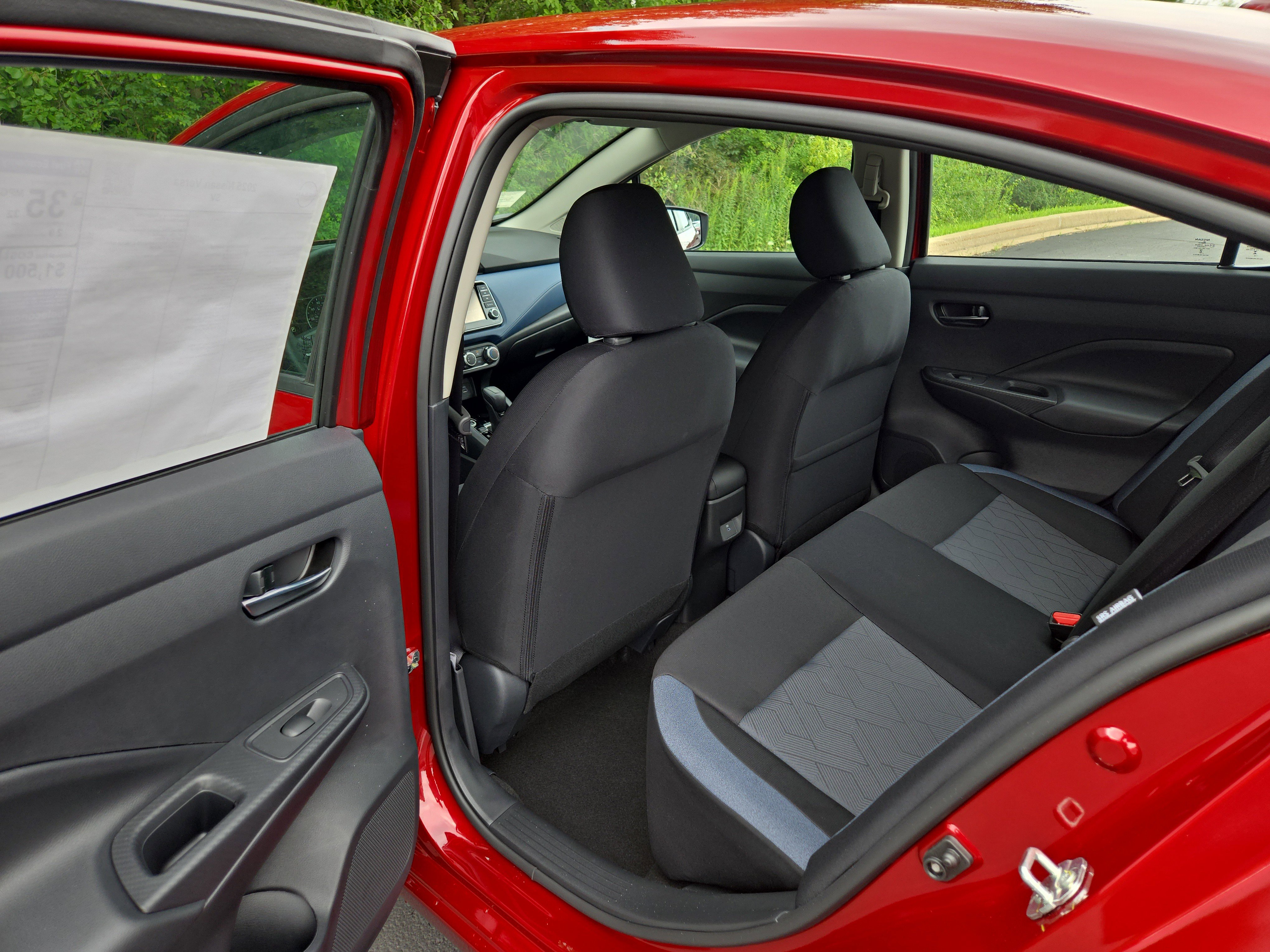 New 2025 Nissan Versa SV w/ Trunk Package image 15
